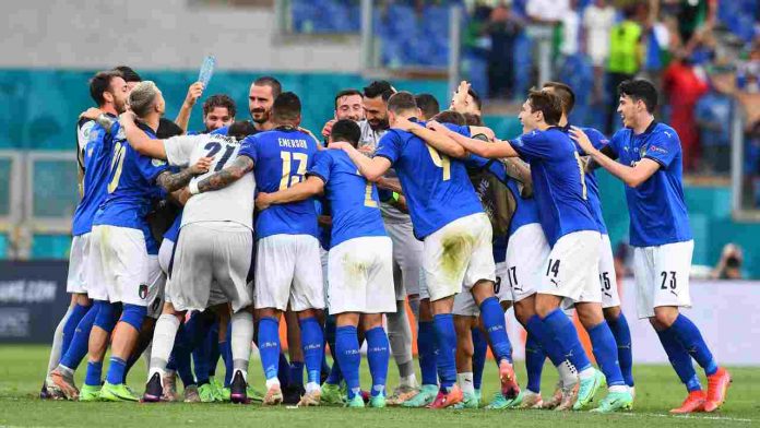 La Nazionale italiana (GettyImages) Italia Inghilterra