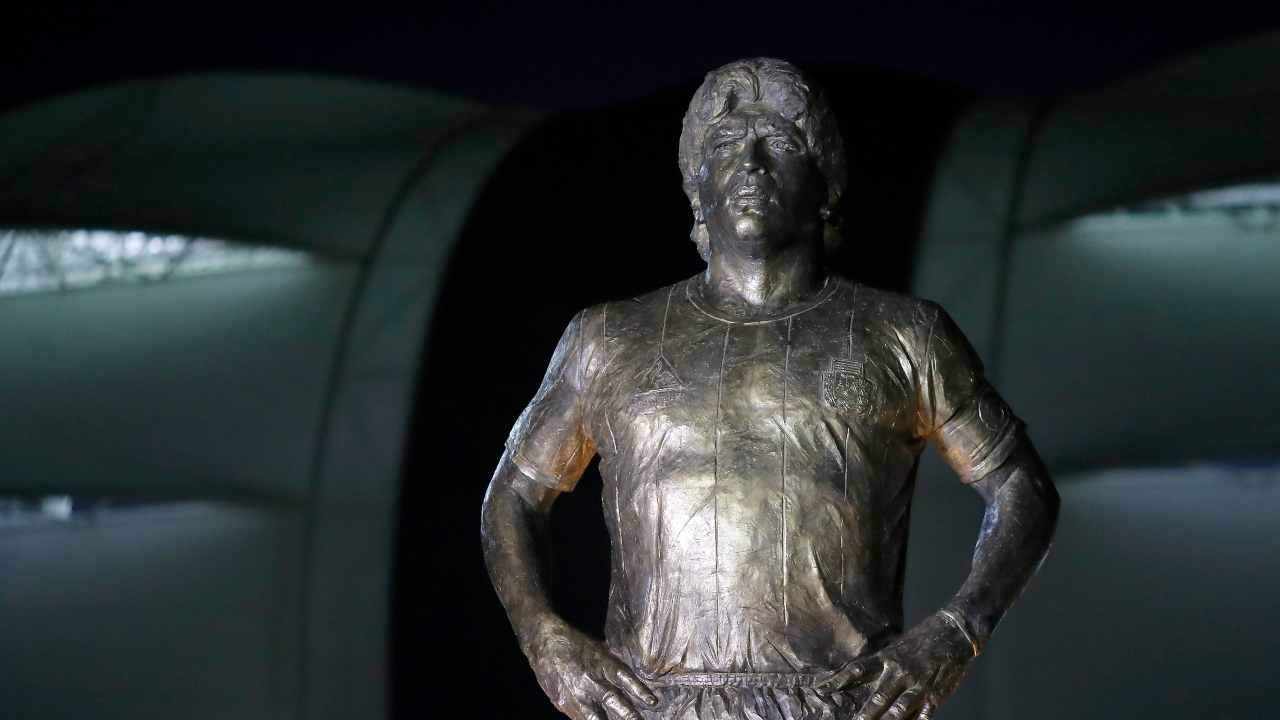 Maradona Statua Rio