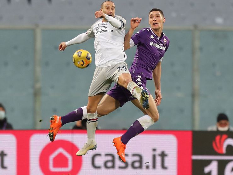 Milenkovic e Palacio - Getty images