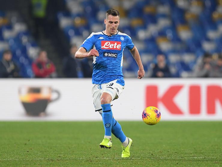 Milik in campo - Getty Images