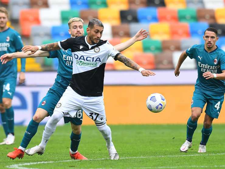 Pereyra vs Milan  Getty Images