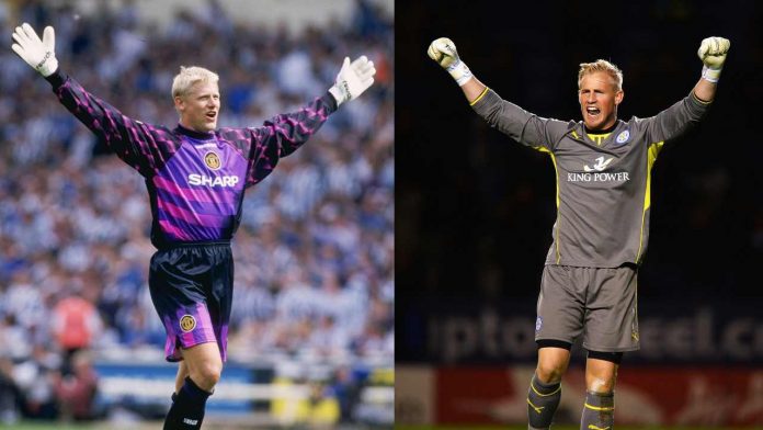 Peter e Kasper Schmeichel (GettyImages) figli d'arte a Euro 2020