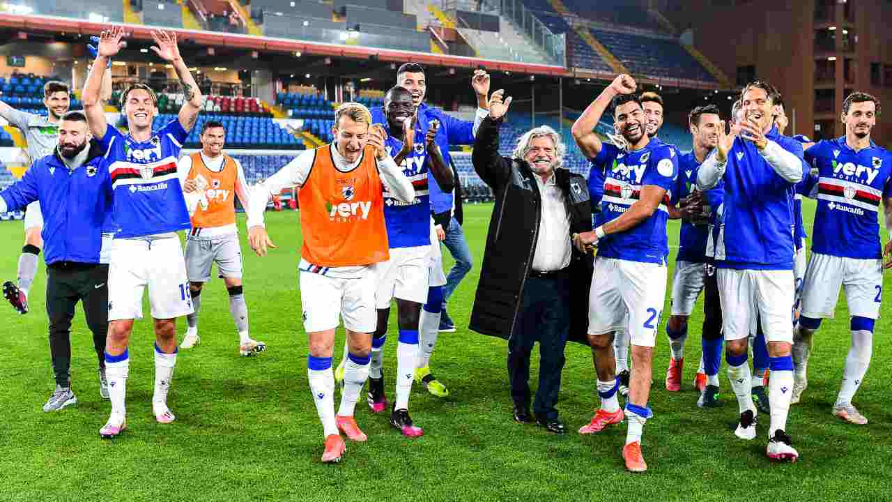 Samp festeggia - Getty Images