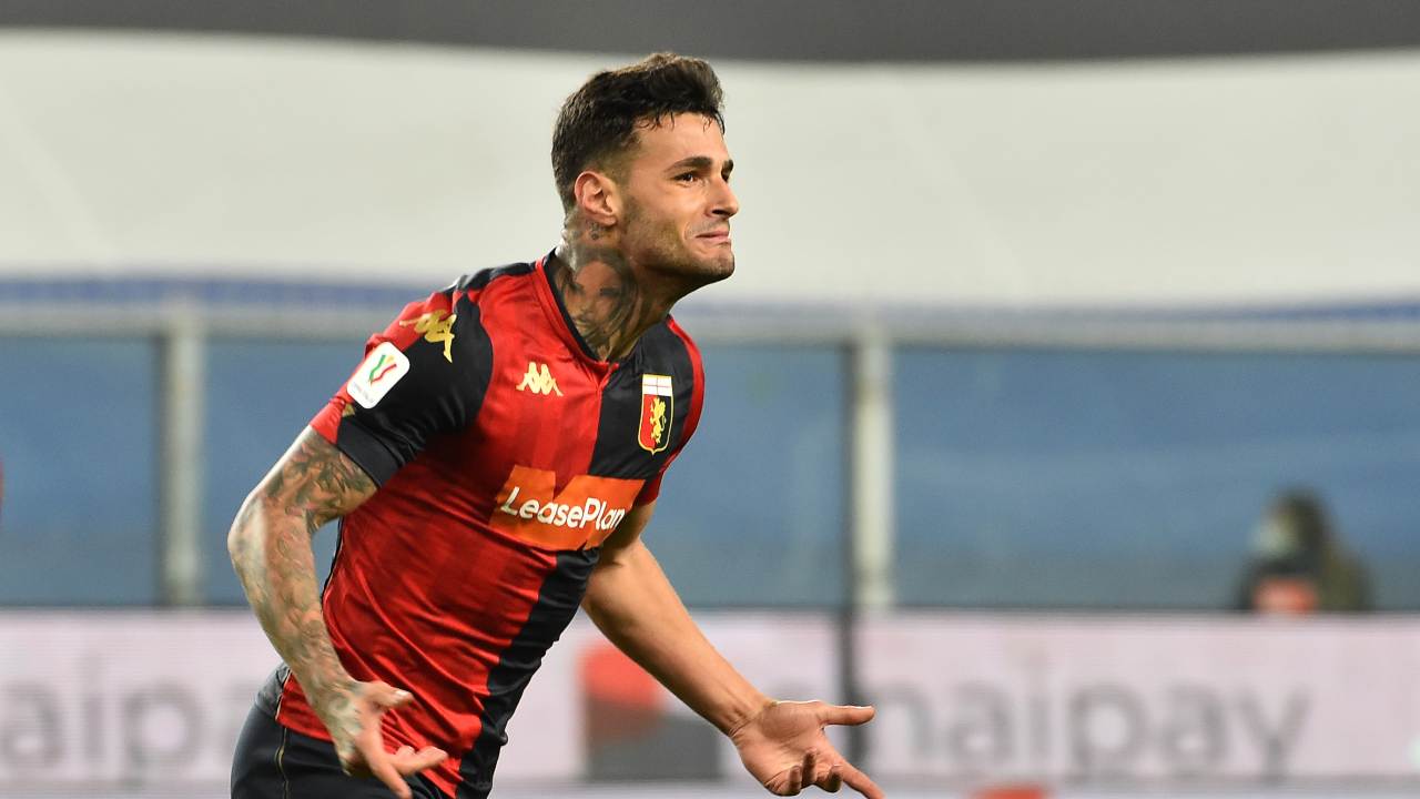 Scamacca al Genoa - Getty Images