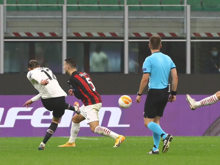 Yazici gol Milan - Getty Images