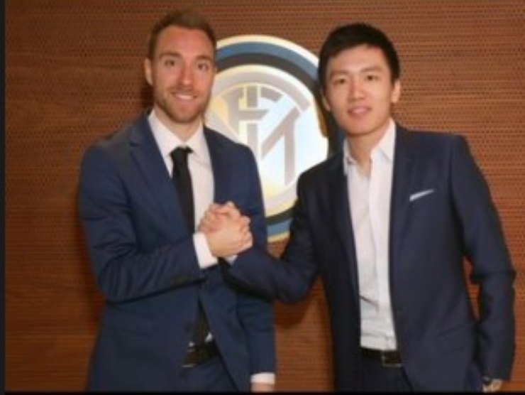 Steven Zhang Christian Eriksen storia