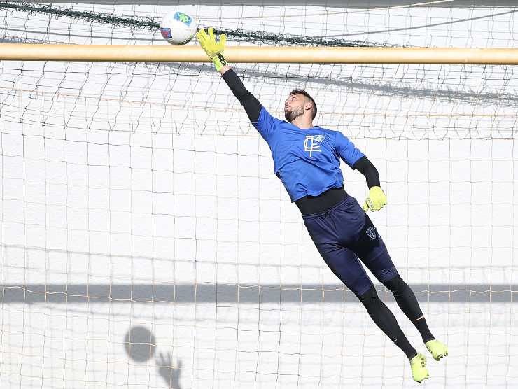 Brignoli in volo - Getty Images