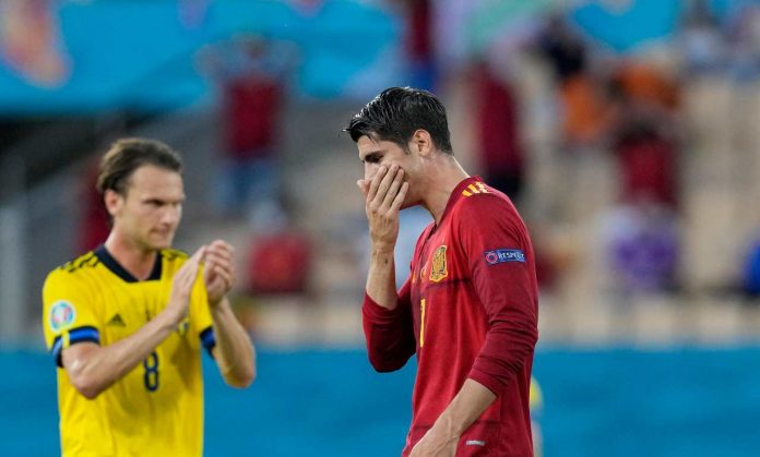 Spagna-Svezia: Morata bersagliato: "Peggio di Werner"