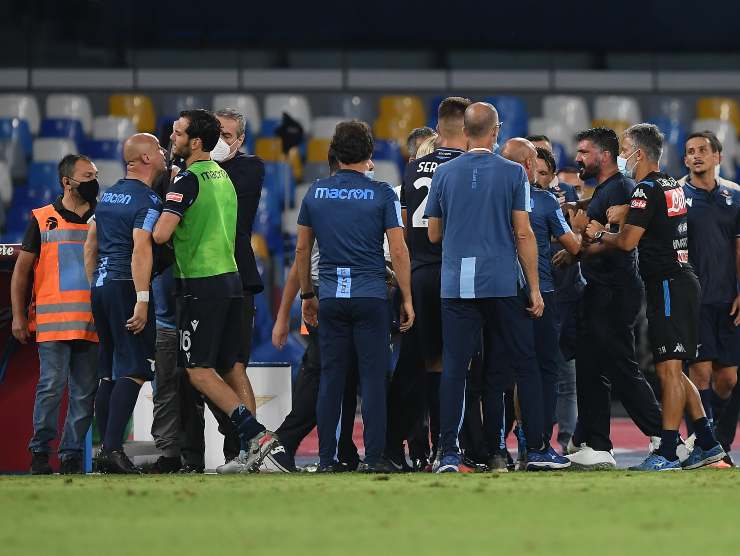 Staff Napoli e Lazio - Getty Images