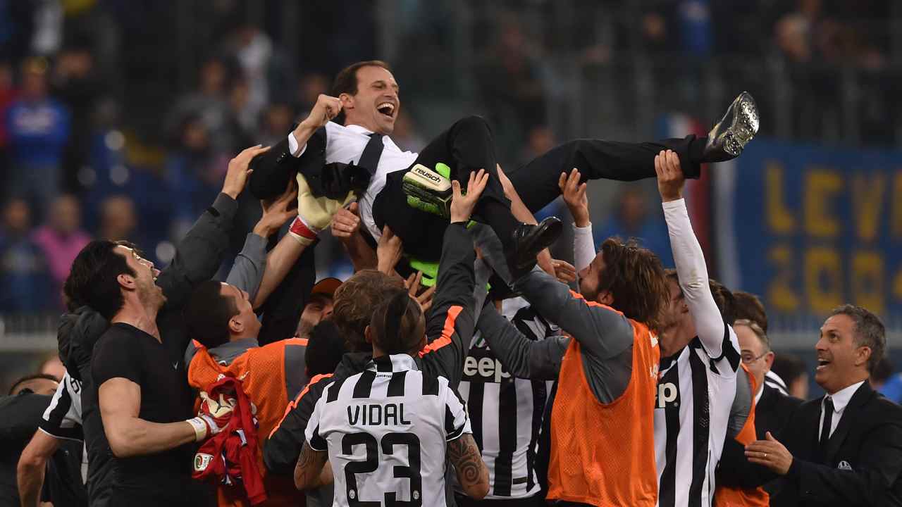 Allegri in trionfo - Getty Images