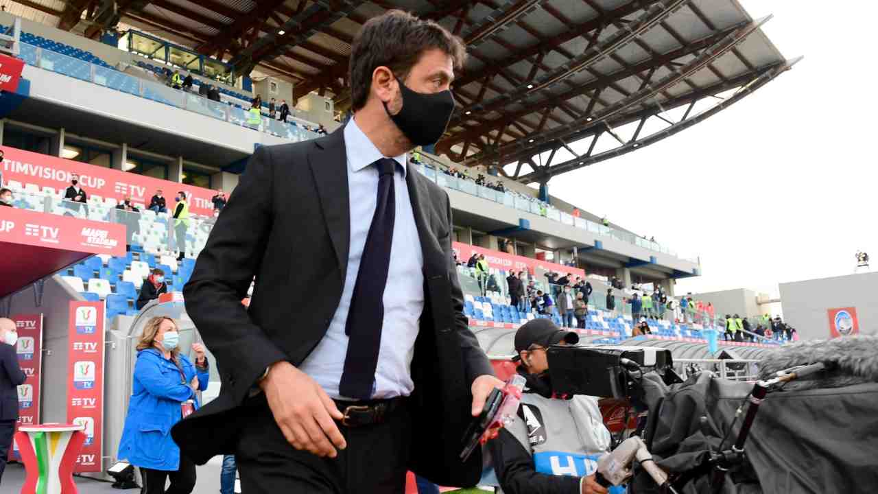 Andrea Agnelli in campo