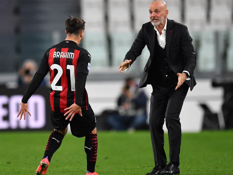 Brahim Diaz e Pioli - Getty Images