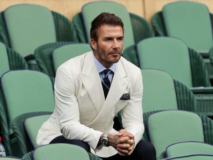 David Beckham Wimbledon