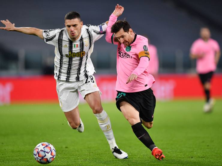 Demiral vs Messi - Getty Images