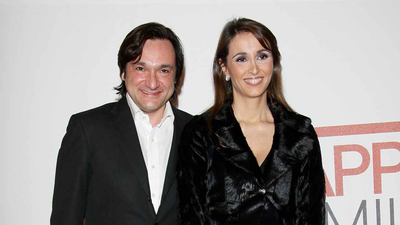 Fabio Caressa e la moglie Benedetta Parodi