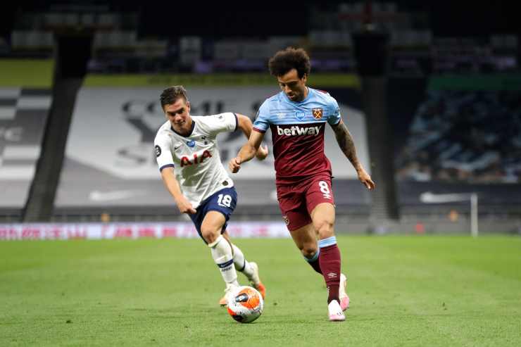 Felipe Anderson in campo