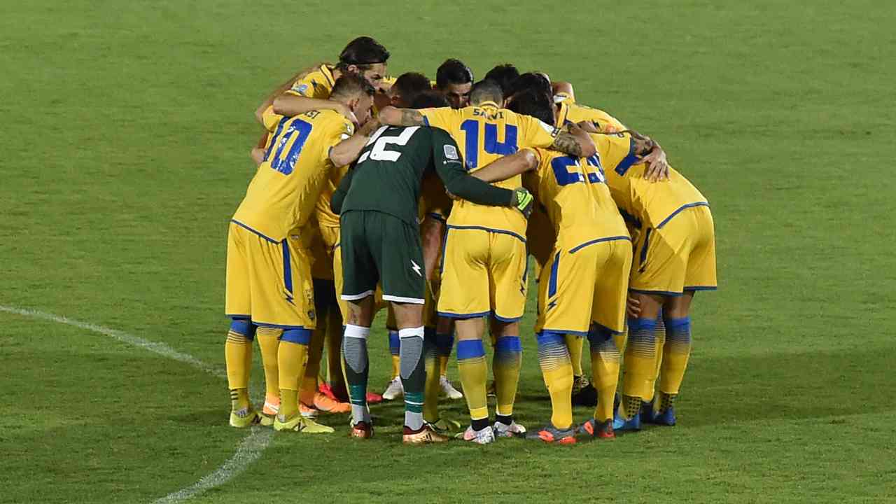 il gruppo del Frosinone - Getty Images