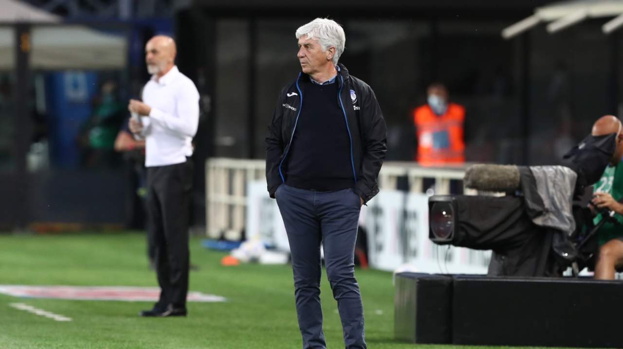 Gian Piero Gasperini in campo