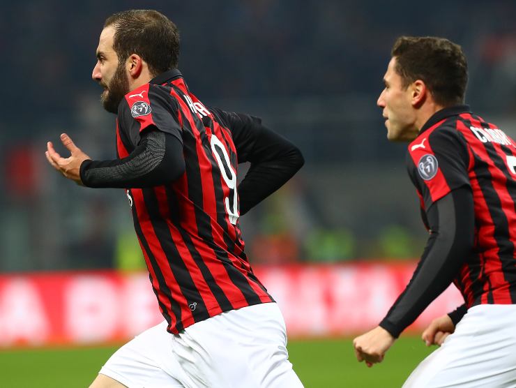 Higuain al Milan - Getty Images