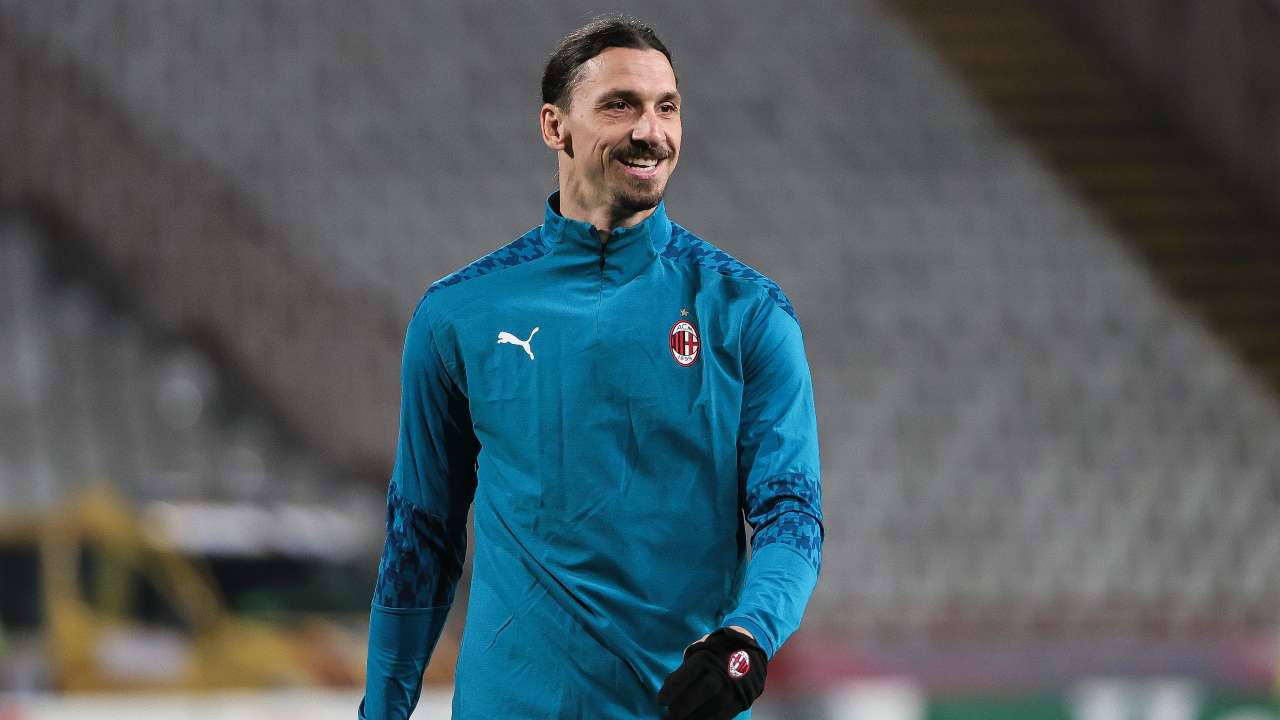 Ibrahimovic Milan sorriso