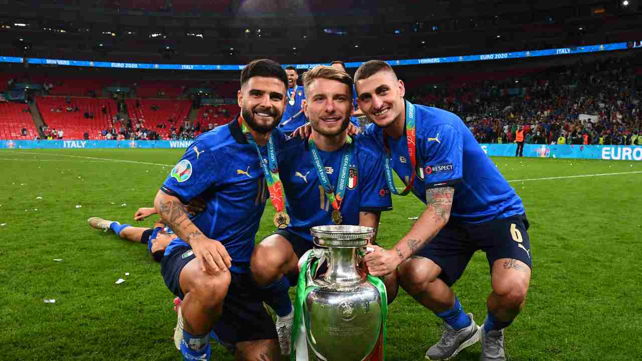 Insigne Immobile Verratti Nazionale