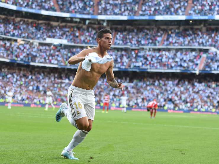 James Rodriguez Real Madrid