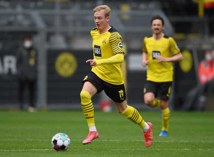 Julian Brandt in campo 