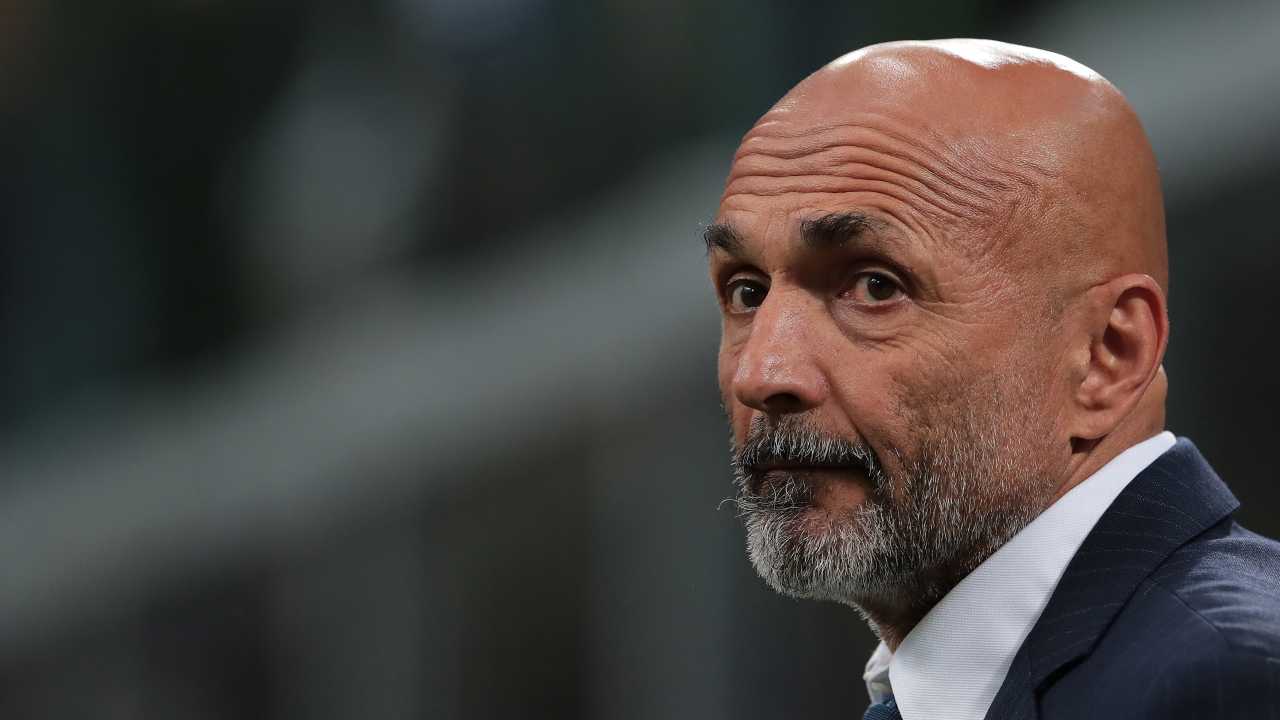 Luciano Spalletti in primo piano