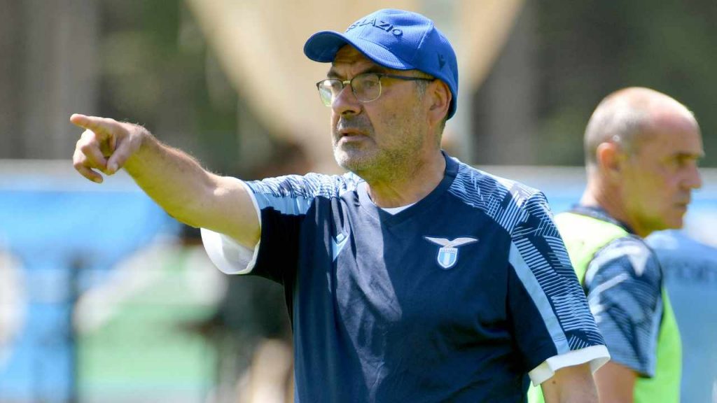 sarri lazio tifosi