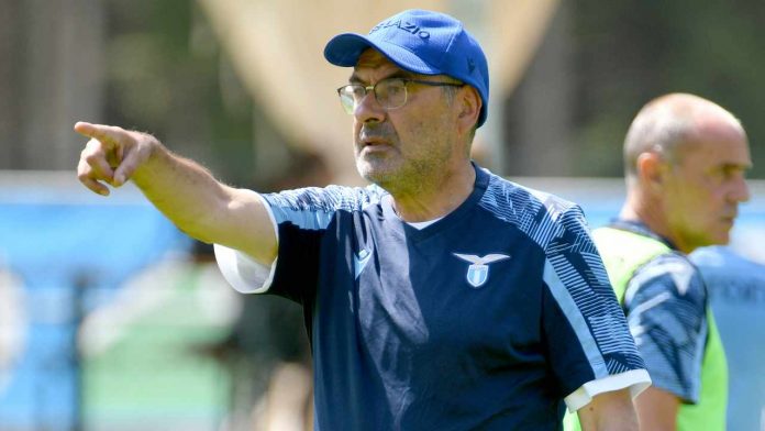 Maurizio Sarri, allenatore Lazio (GettyImages) sarri lazio tifosi