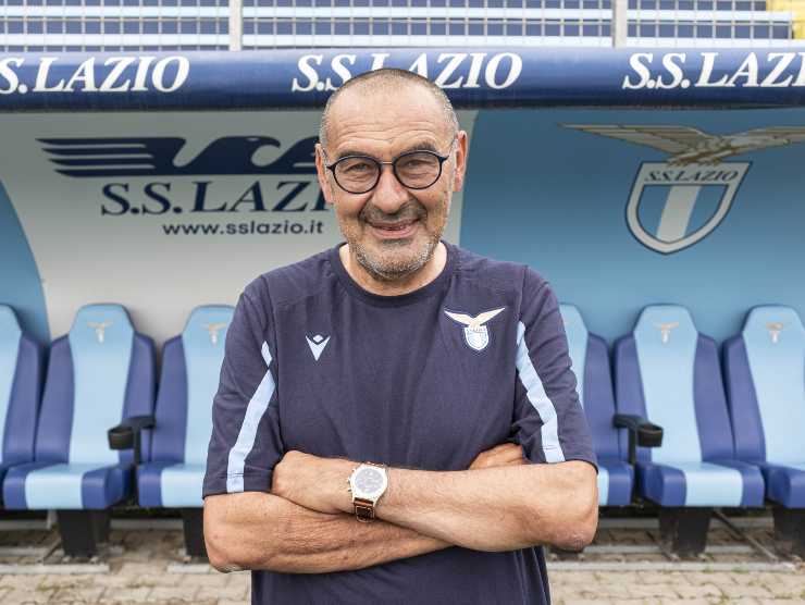 Maurizio Sarri allenatore Lazio