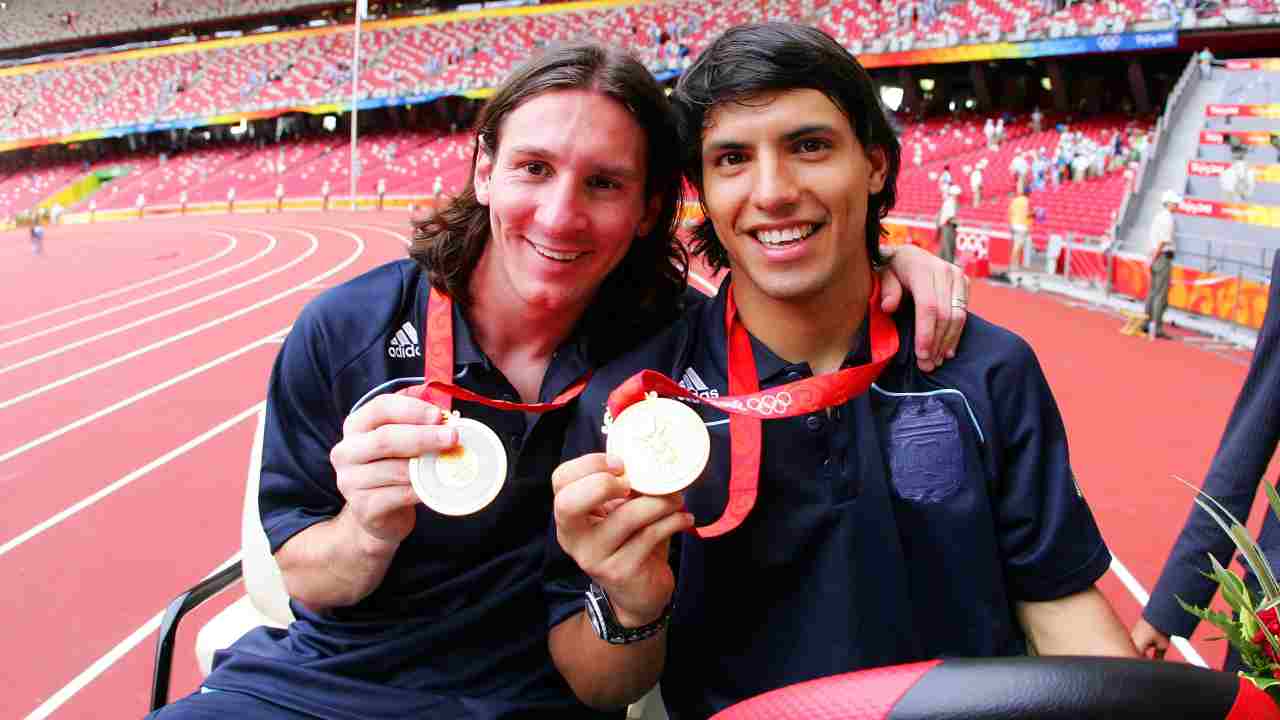 Messi con oro - Getty Images