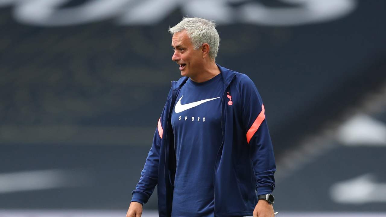 Mourinho allenamento Tottenham