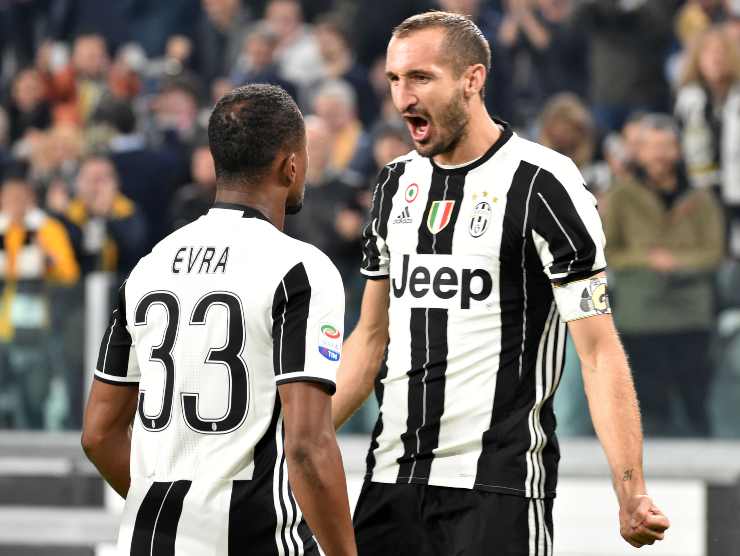 Patrice Evra Giorgio Chiellini