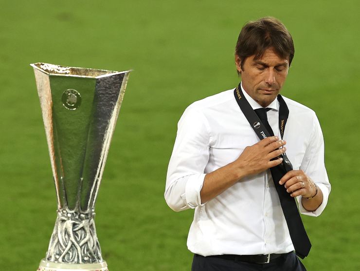 Conte sfila Europa League - Getty Images