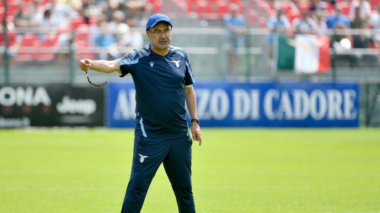 Sarri in campo - Getty Images