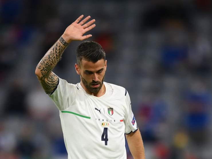 Spinazzola infortunio Italia