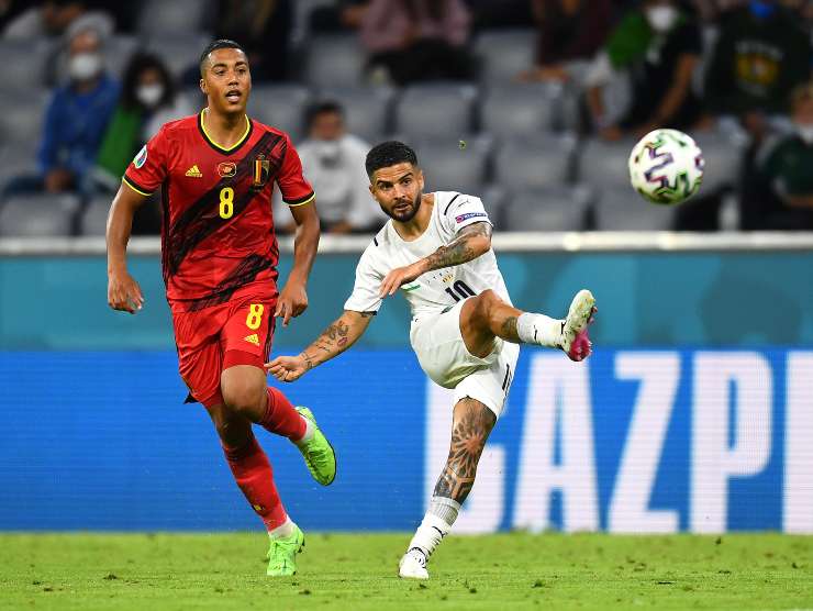 Tielemans Insigne Belgio Italia