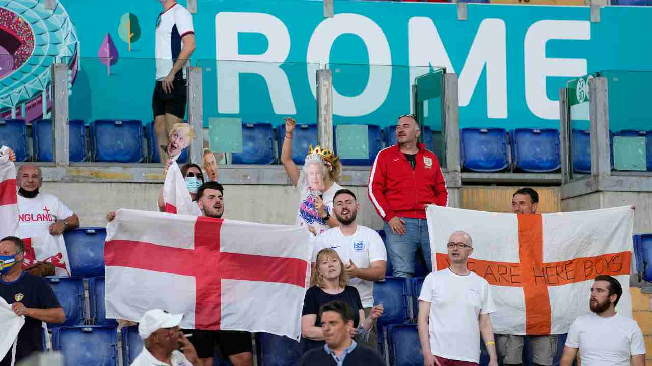 Tifosi inglesi in Italia