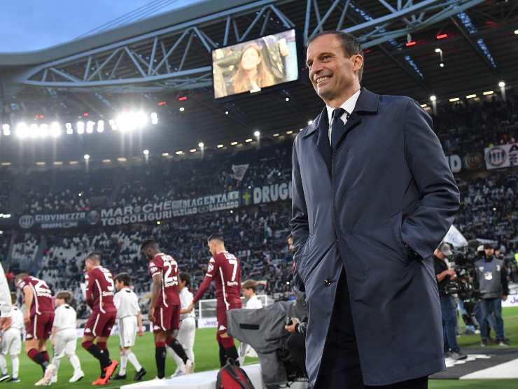 Max Allegri allo stadium - Getty Images