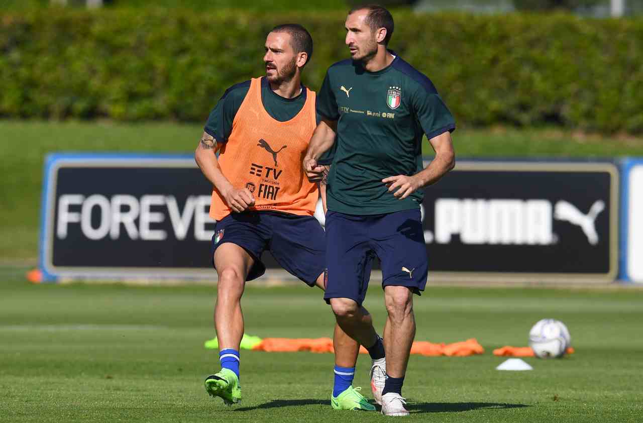 bonucci chiellini morata precedenti