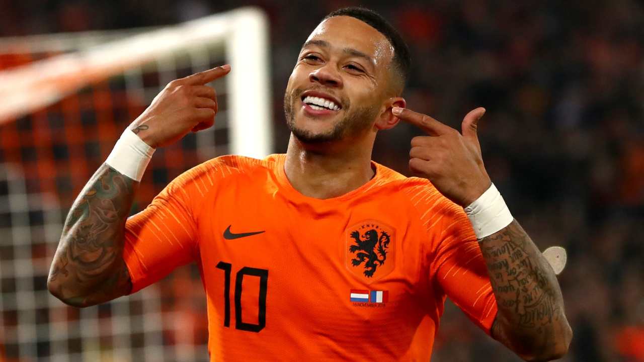 Memphis Depay maglia Olanda