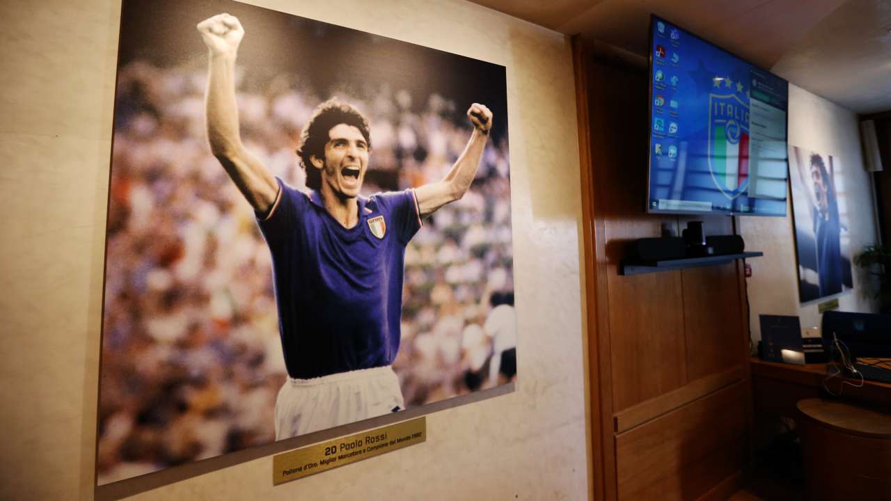 Paolo Rossi sala Coverciano - Getty Images