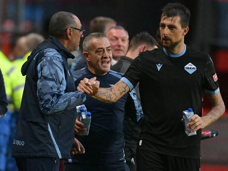 Acerbi e Sarri - Getty Images