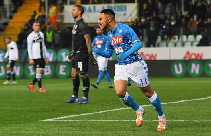 Adam Ounas in campo