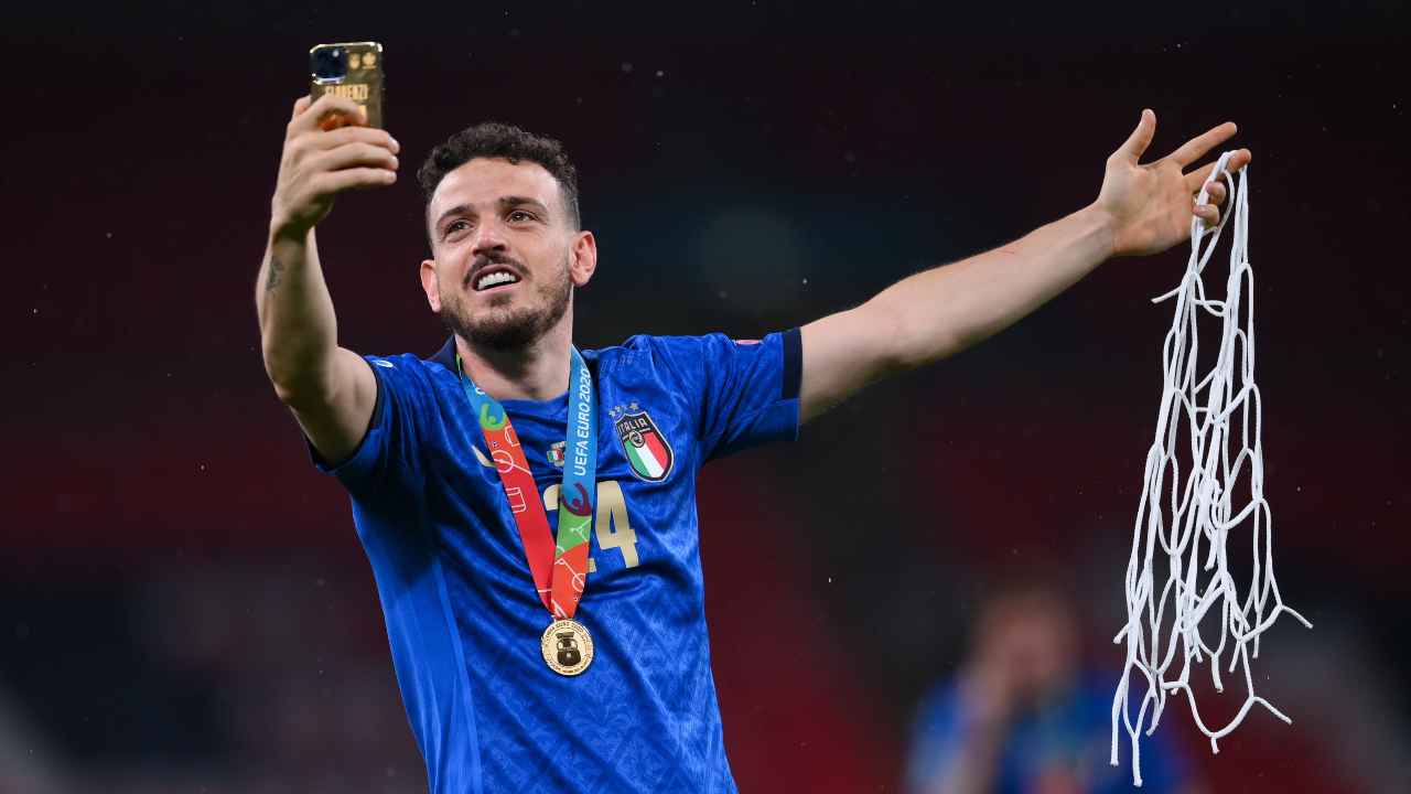 Alessandro Florenzi mentre esulta