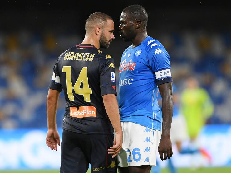 Biraschi e Koulibaly - Getty Images