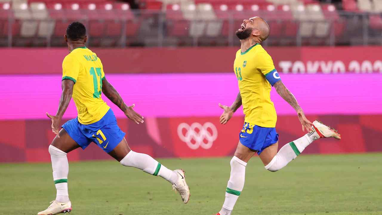 Brasile Olimpiadi Dani Alves