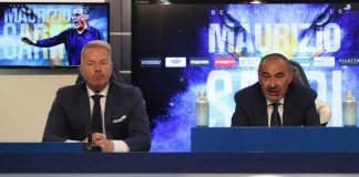 Calciomercato Lazio, Igli Tare e Maurizio Sarri in conferenza