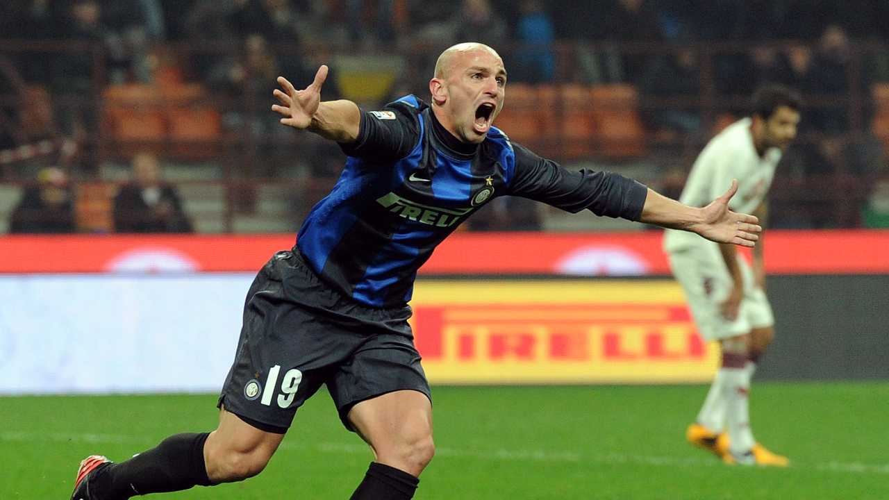 Cambiasso in volo - Getty Images